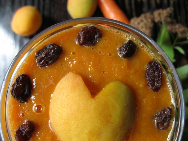 apricot smoothie 010